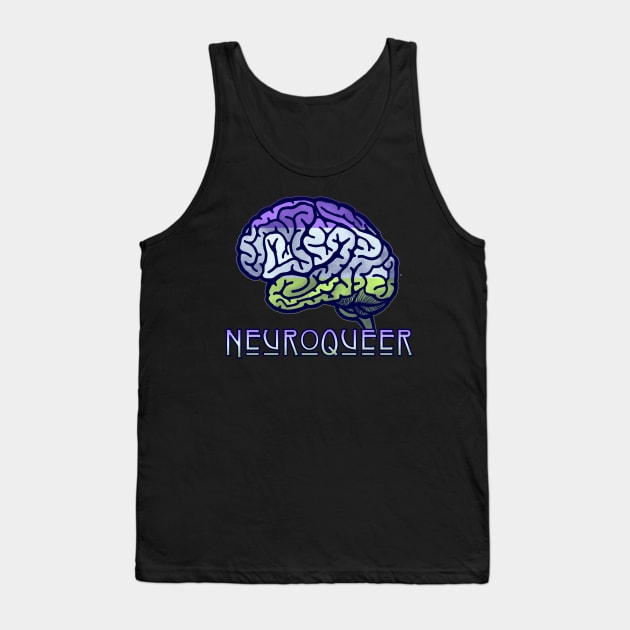 Neuroqueer Genderqueer Tank Top by LondonAutisticsStandingTogether